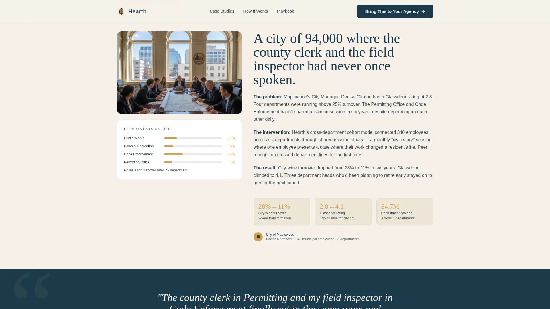 Connect — Vibrant Workplace Culture Landing Page Template