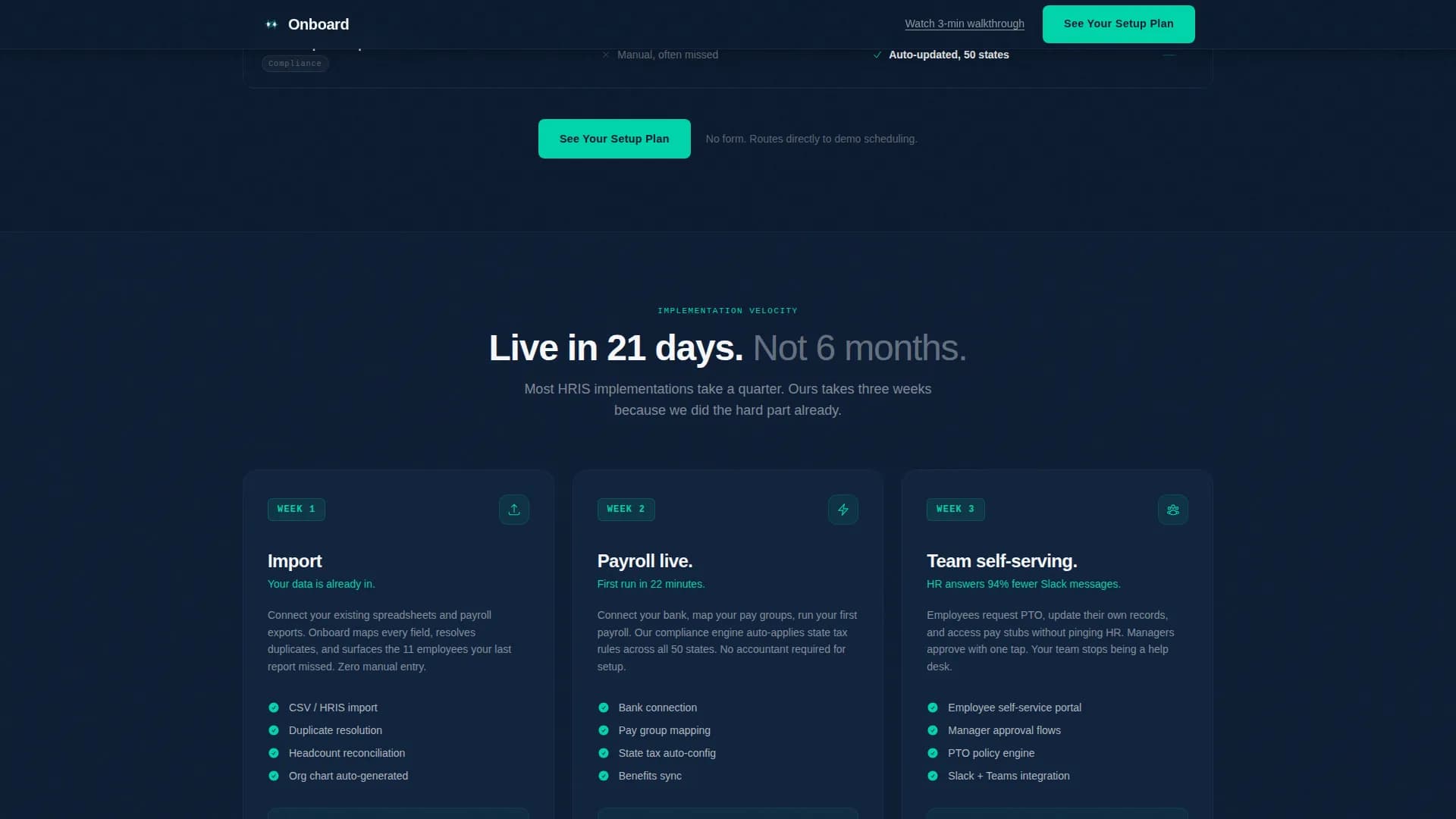 HR Software & Platform Booking Website Template