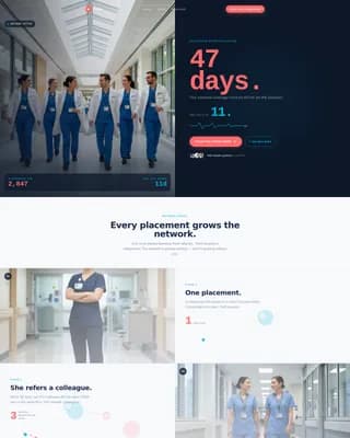 Recruiting & Staffing Agency Specialist Careers Website Template