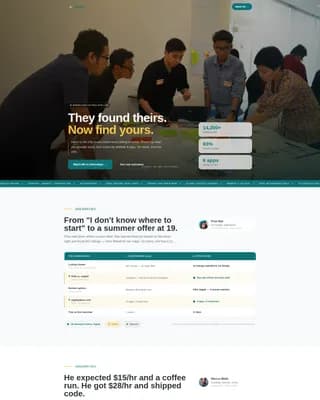 Job Board & Portal Portfolio Website Template