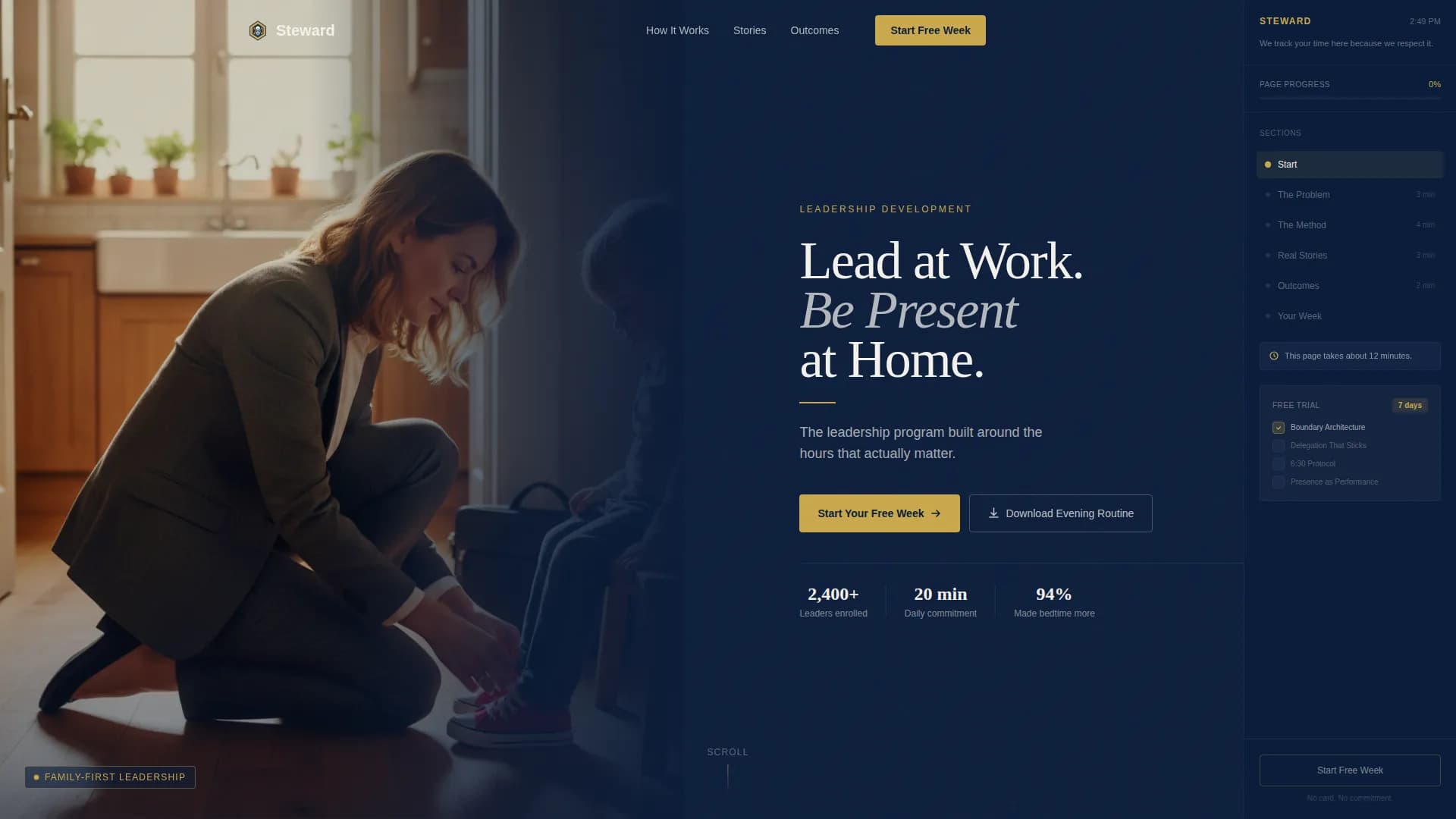 Learning & Development Platform Careers Website Template