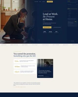 Learning & Development Platform Careers Website Template