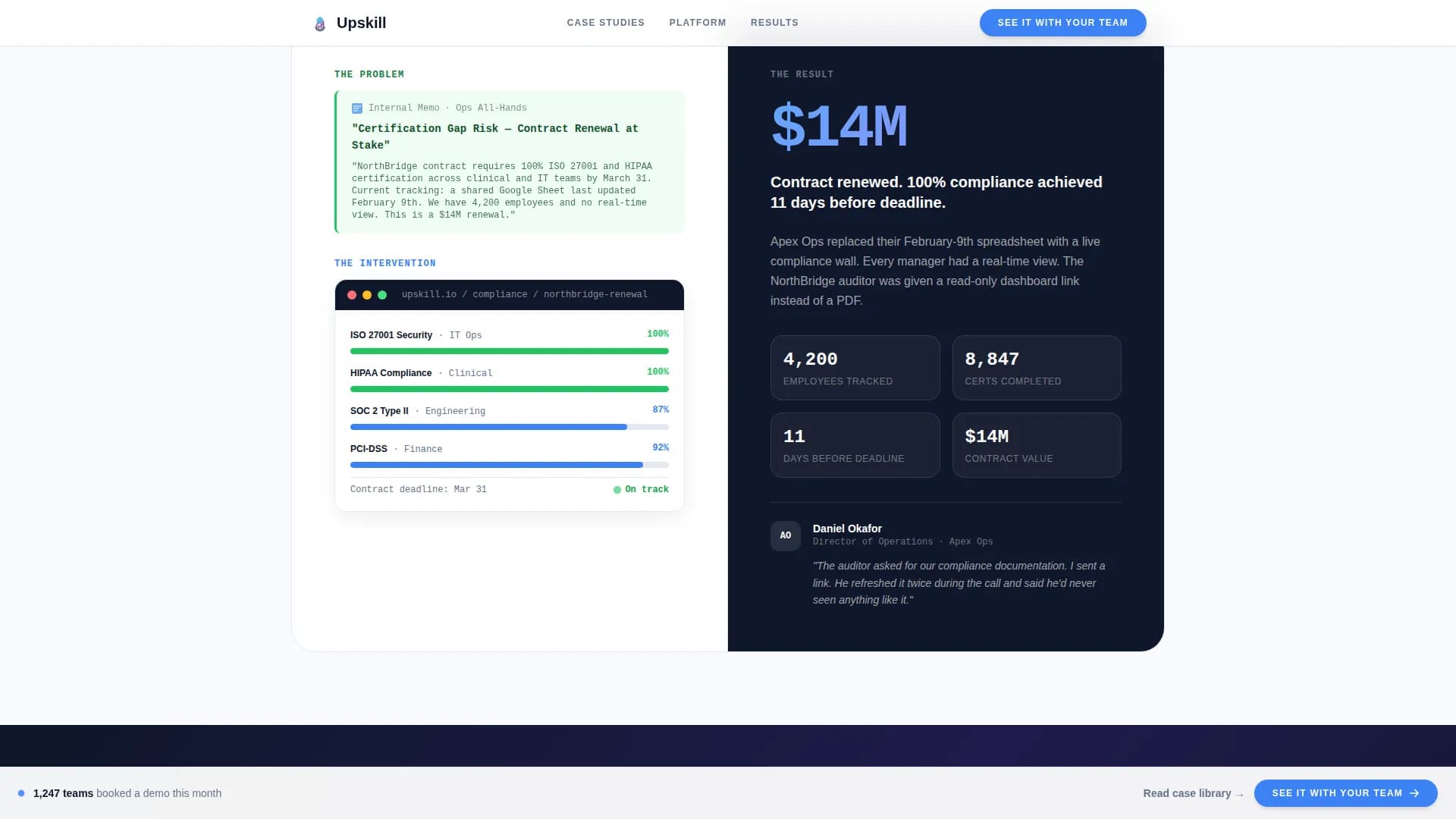 HR Software & Platform Specialist Booking Website Template