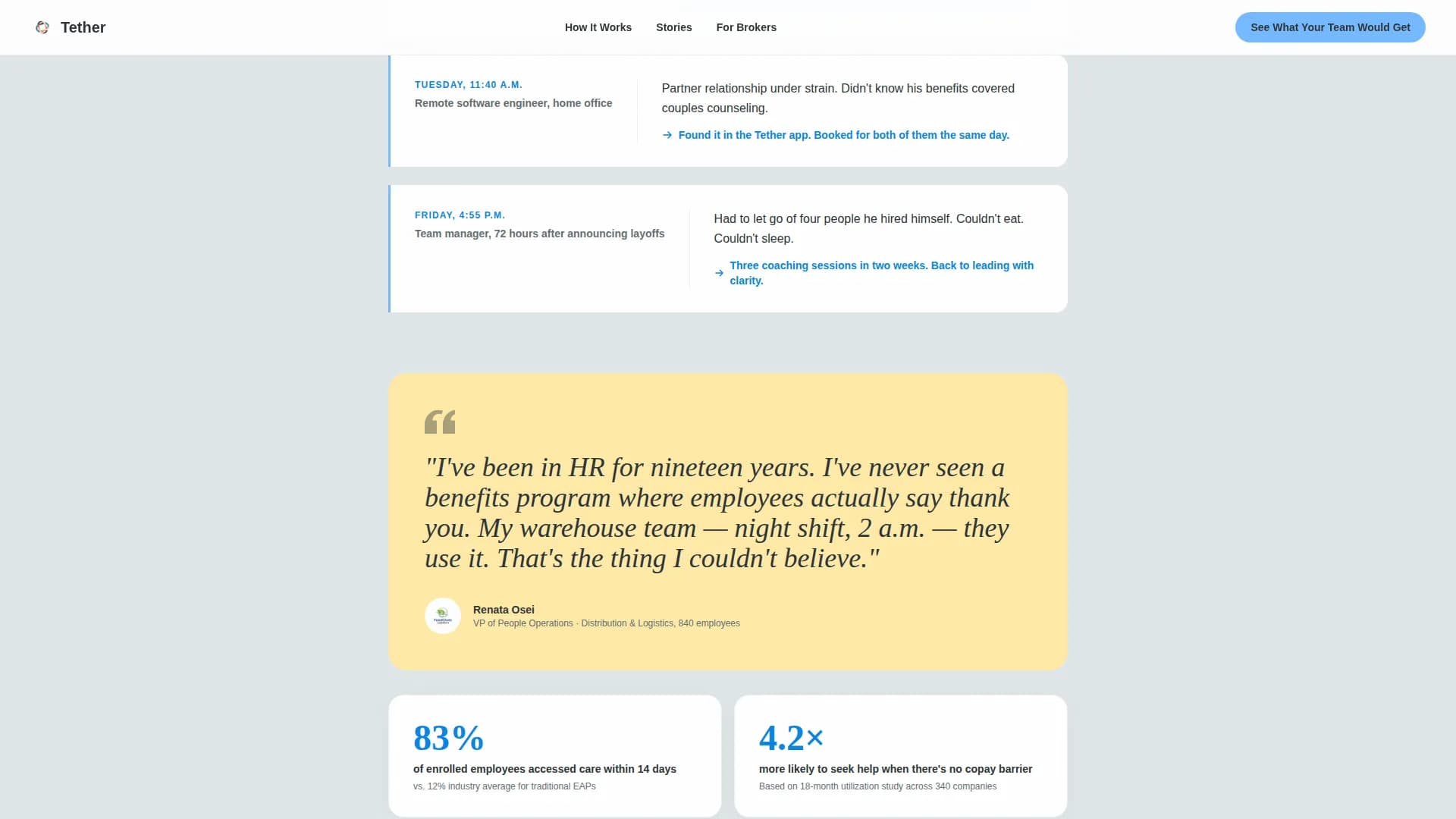 Employee Wellness & Benefits Reviews Website Template