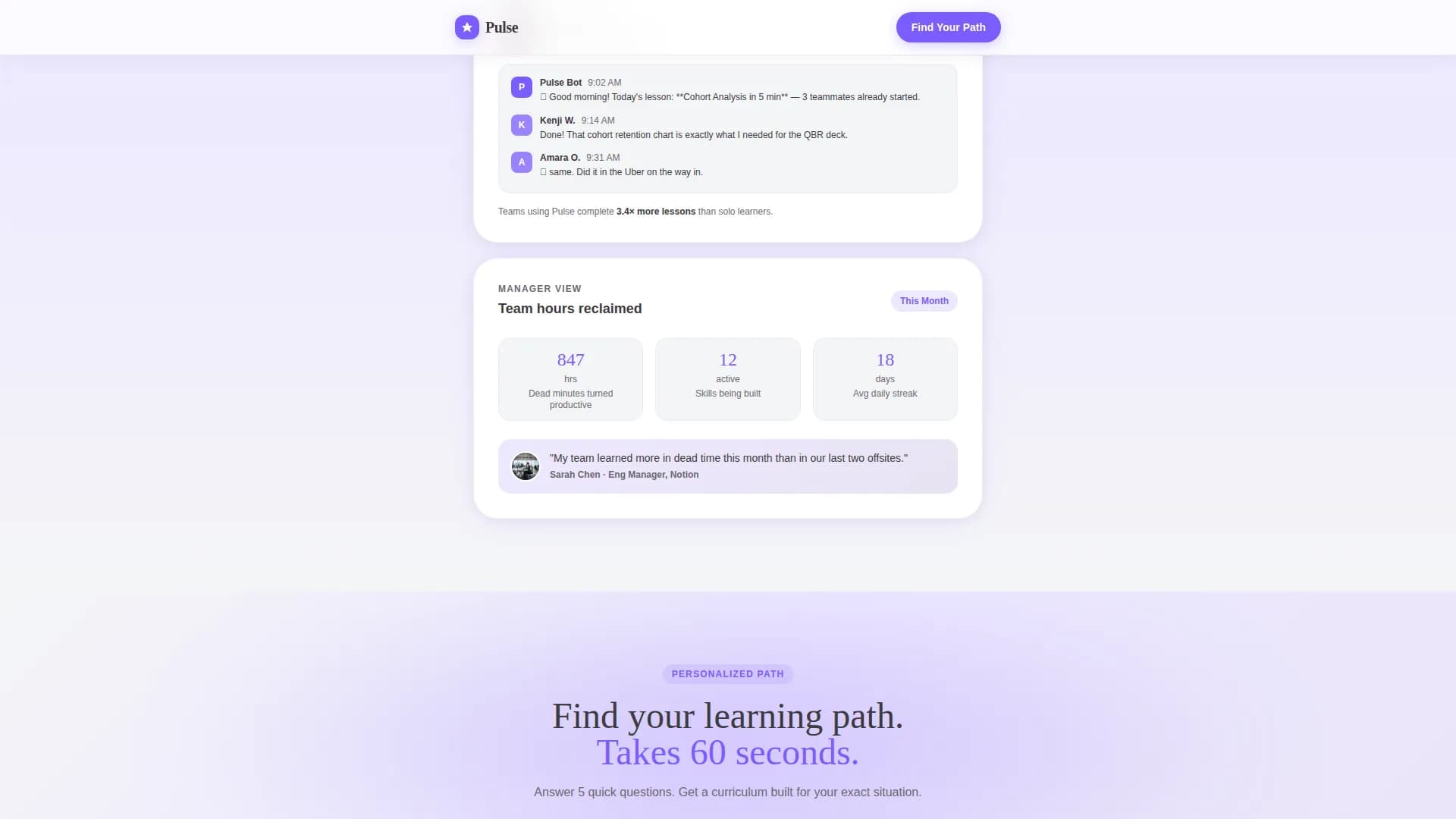 Learning & Development Platform Reviews Website Template