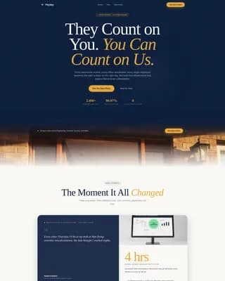 Payroll & Benefits Platform Specialist Portfolio Website Template