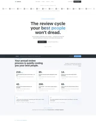 HR Software & Platform Reviews Website Template