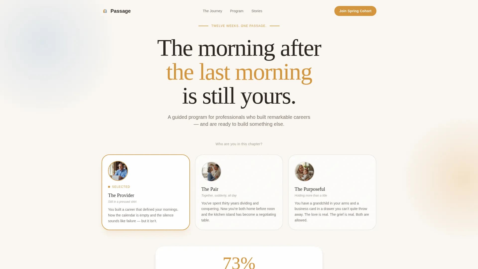 Outplacement & Career Transition Careers Website Template