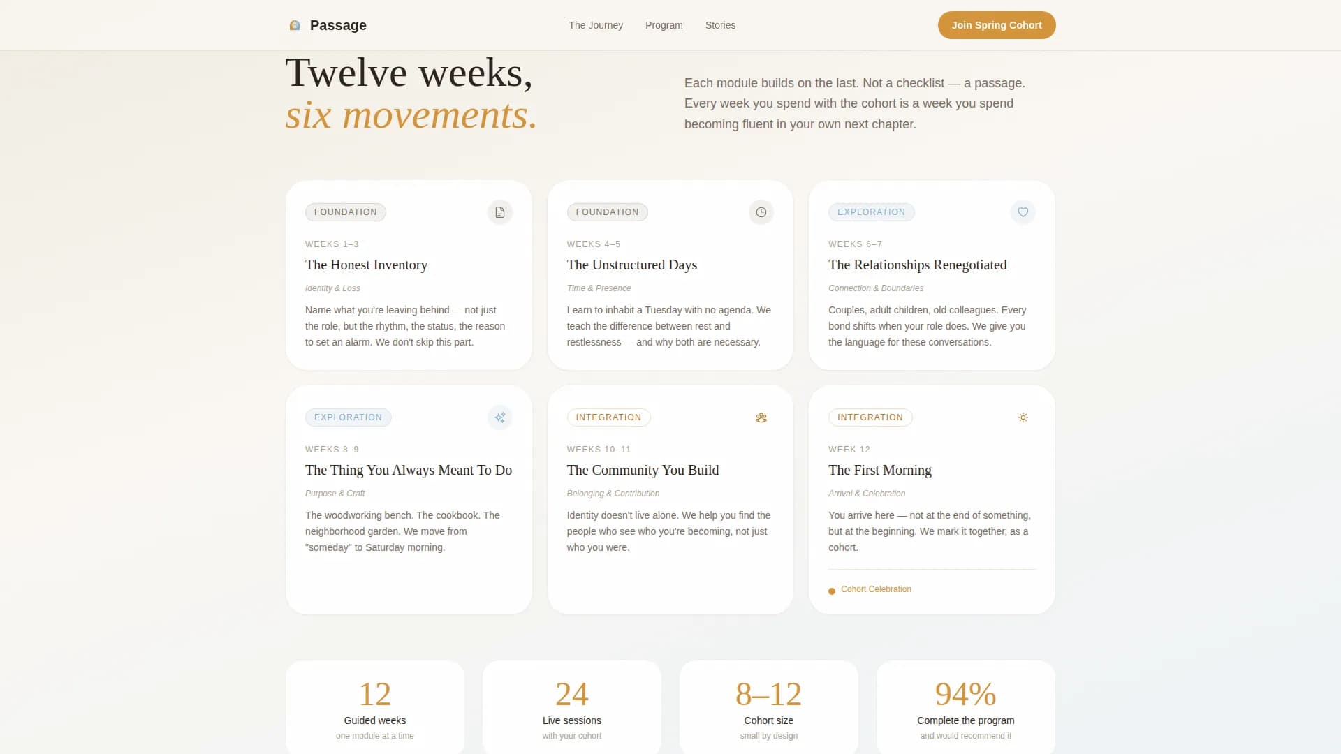 Outplacement & Career Transition Careers Website Template