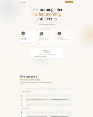 Outplacement & Career Transition Careers Website Template