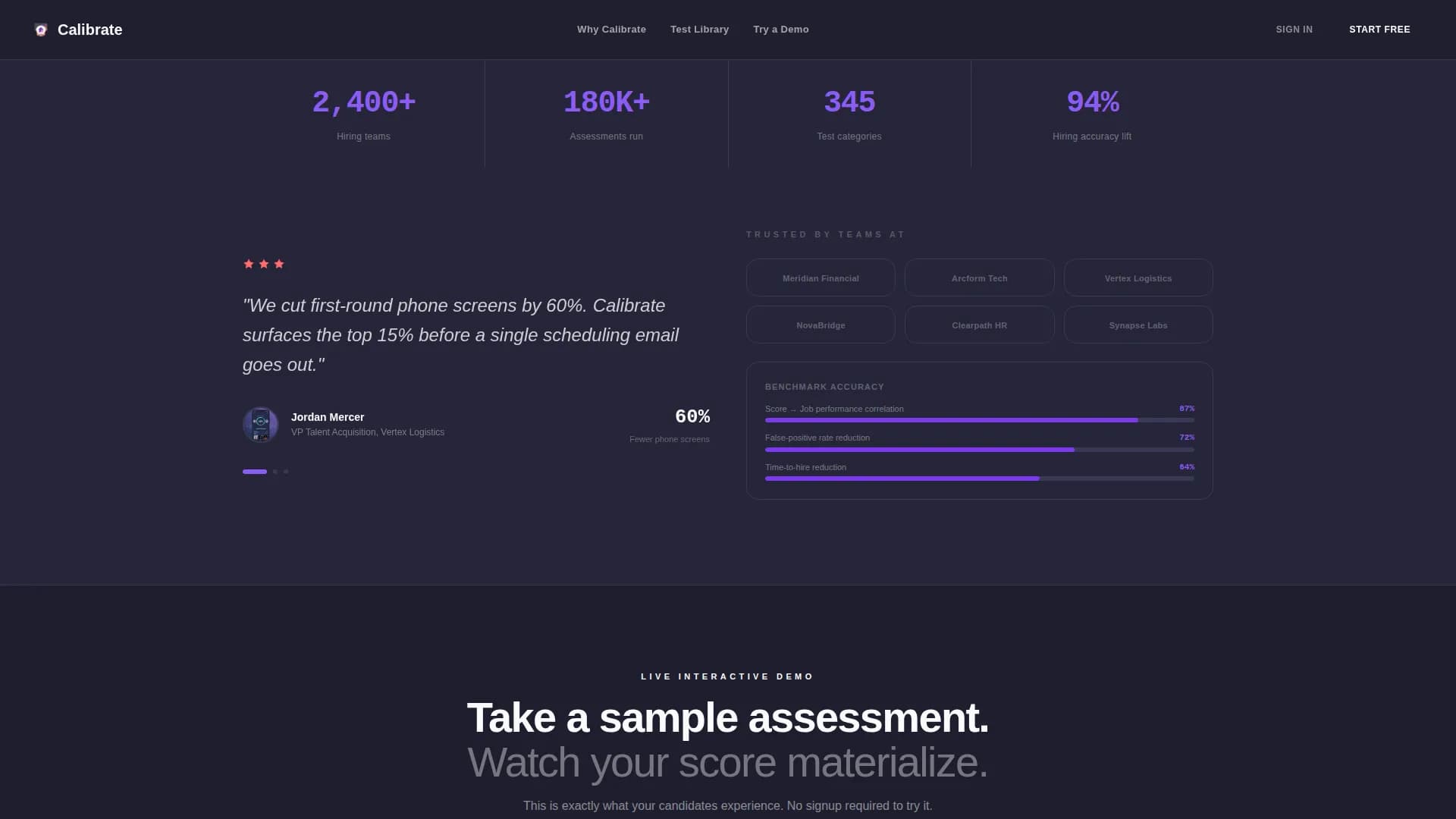 Learning & Development Platform Specialist Careers Website Template