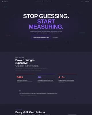 Learning & Development Platform Specialist Careers Website Template