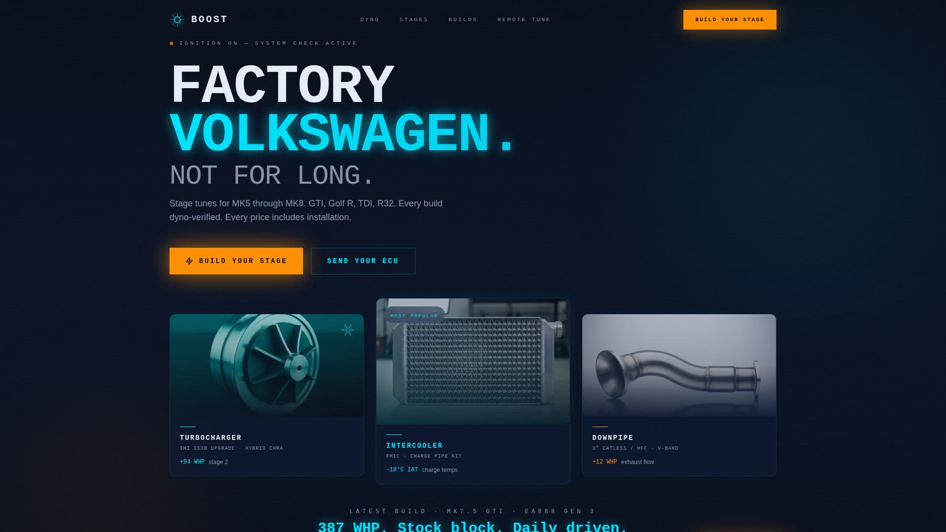 Car Dealership Advanced Pricing Website Template