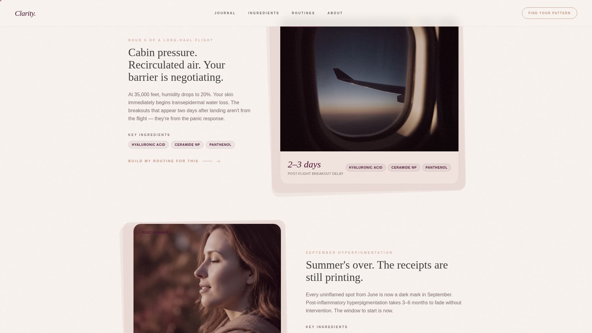 Inclusive Beauty & Skincare Blog Website Template