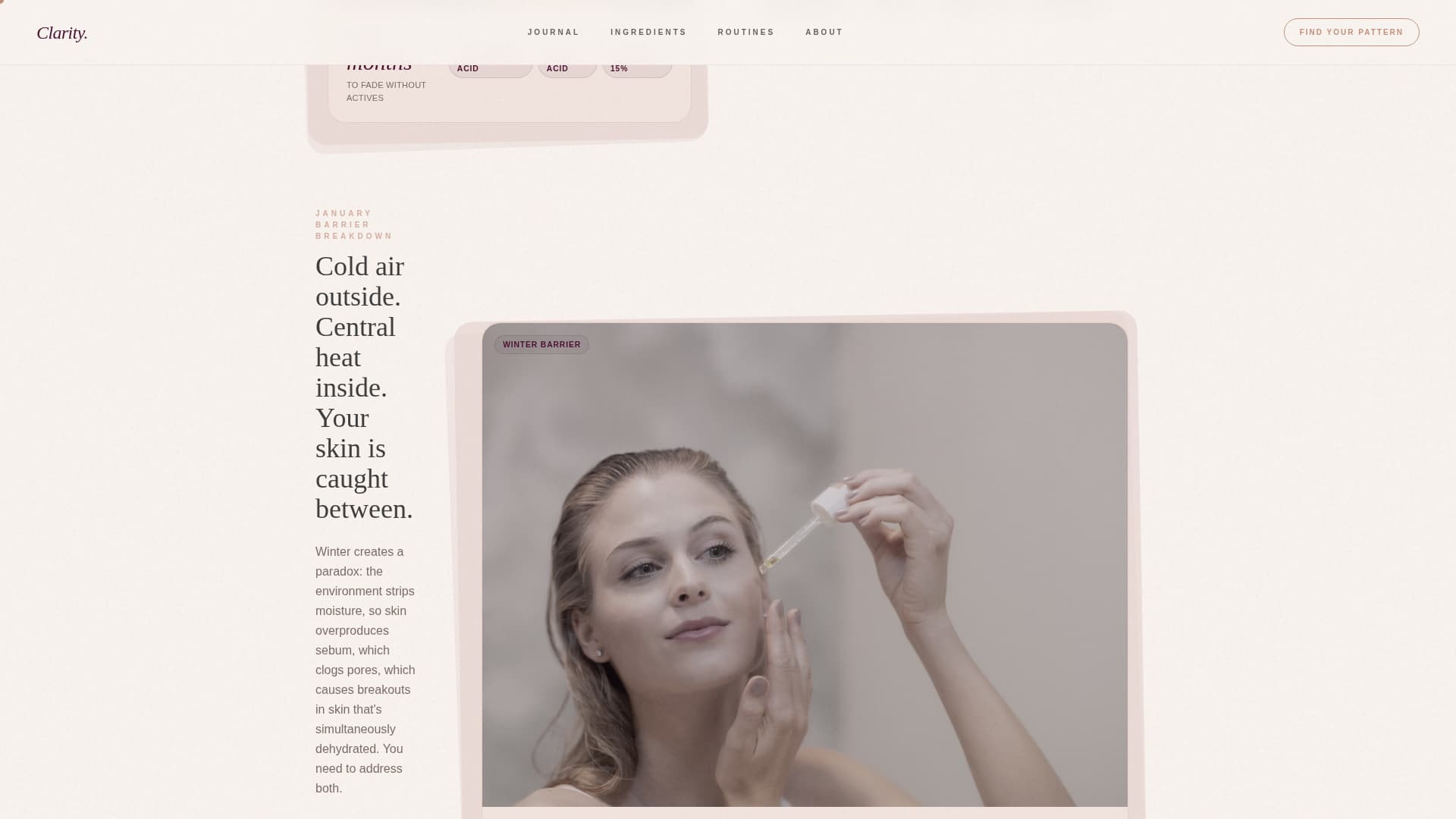 Inclusive Beauty & Skincare Blog Website Template