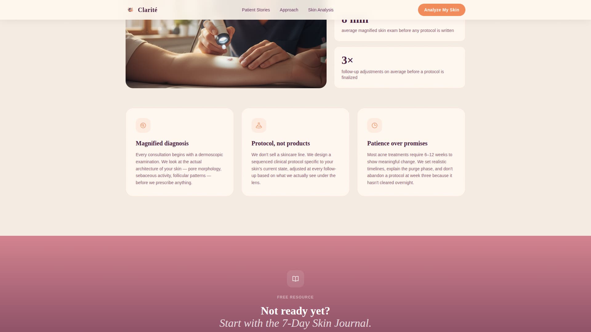 Inclusive Beauty & Skincare Booking Website Template