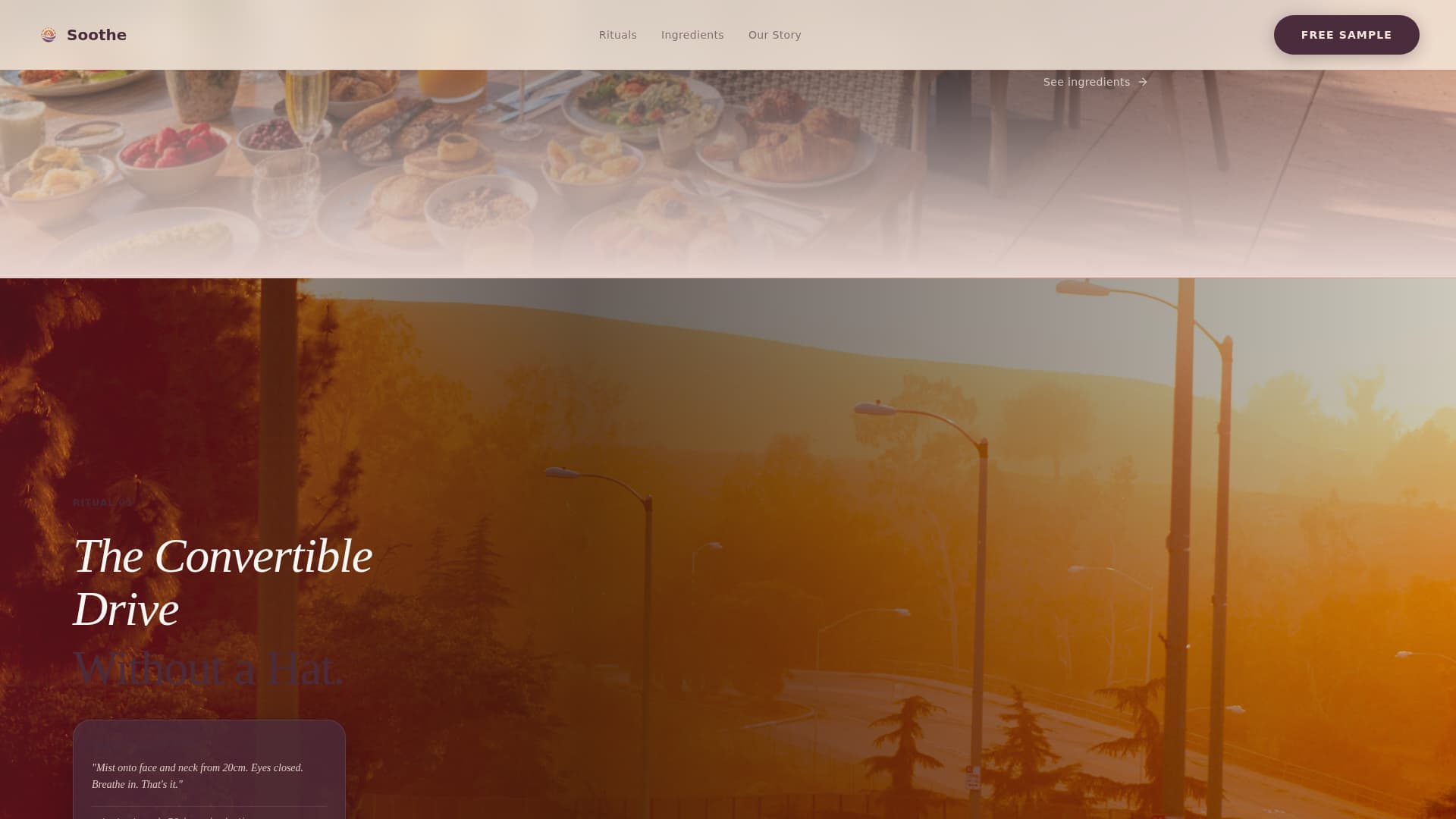 Body Care & Bath Brand Professional Website Template