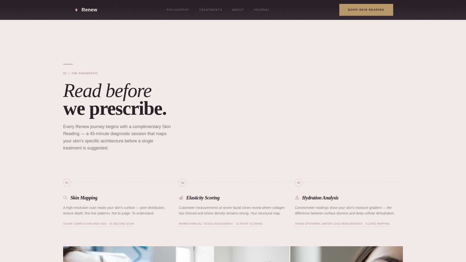 Skincare & Derma Clinic Booking Website Template