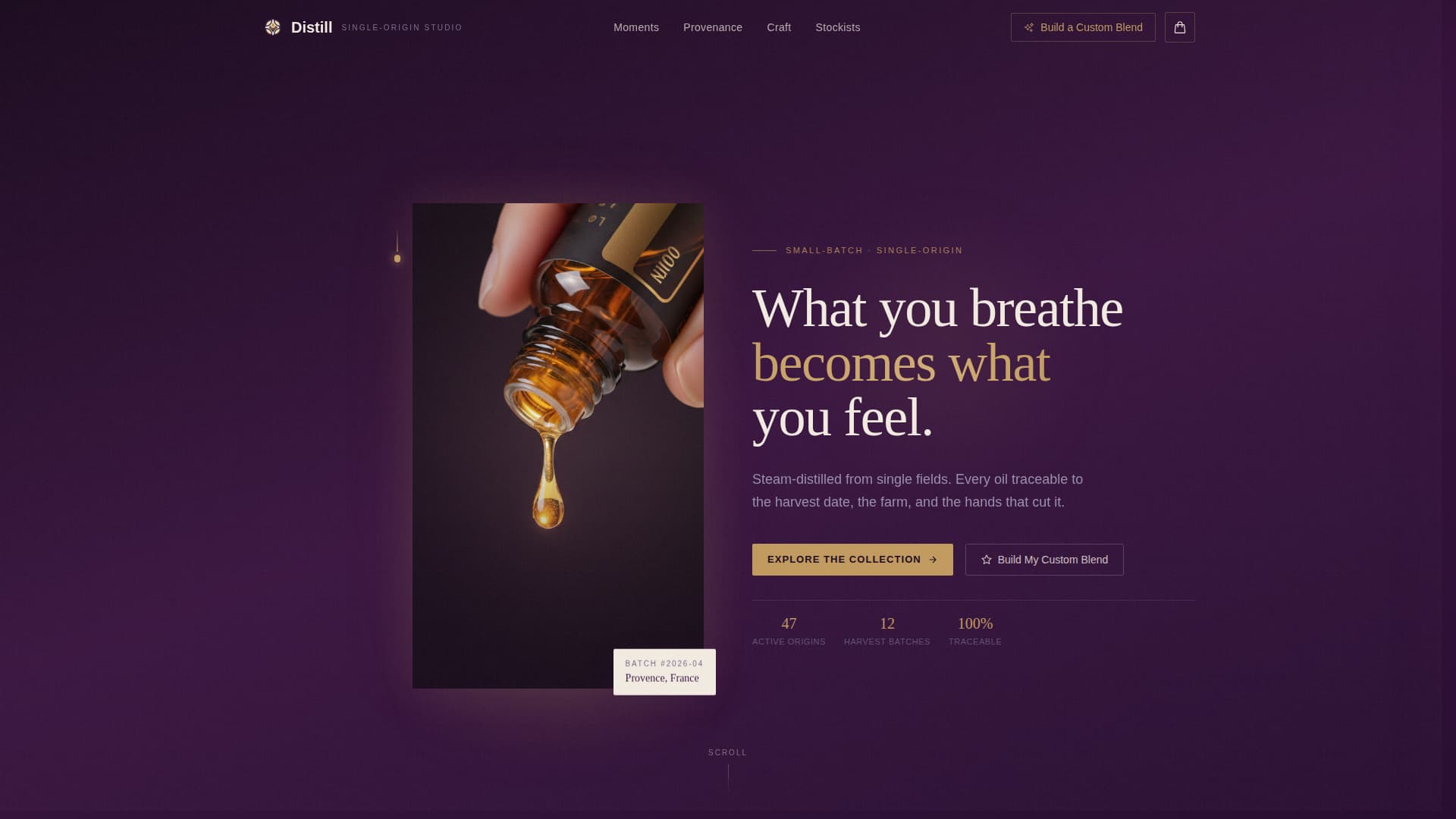 Wellness & Holistic Beauty Professional Website Template