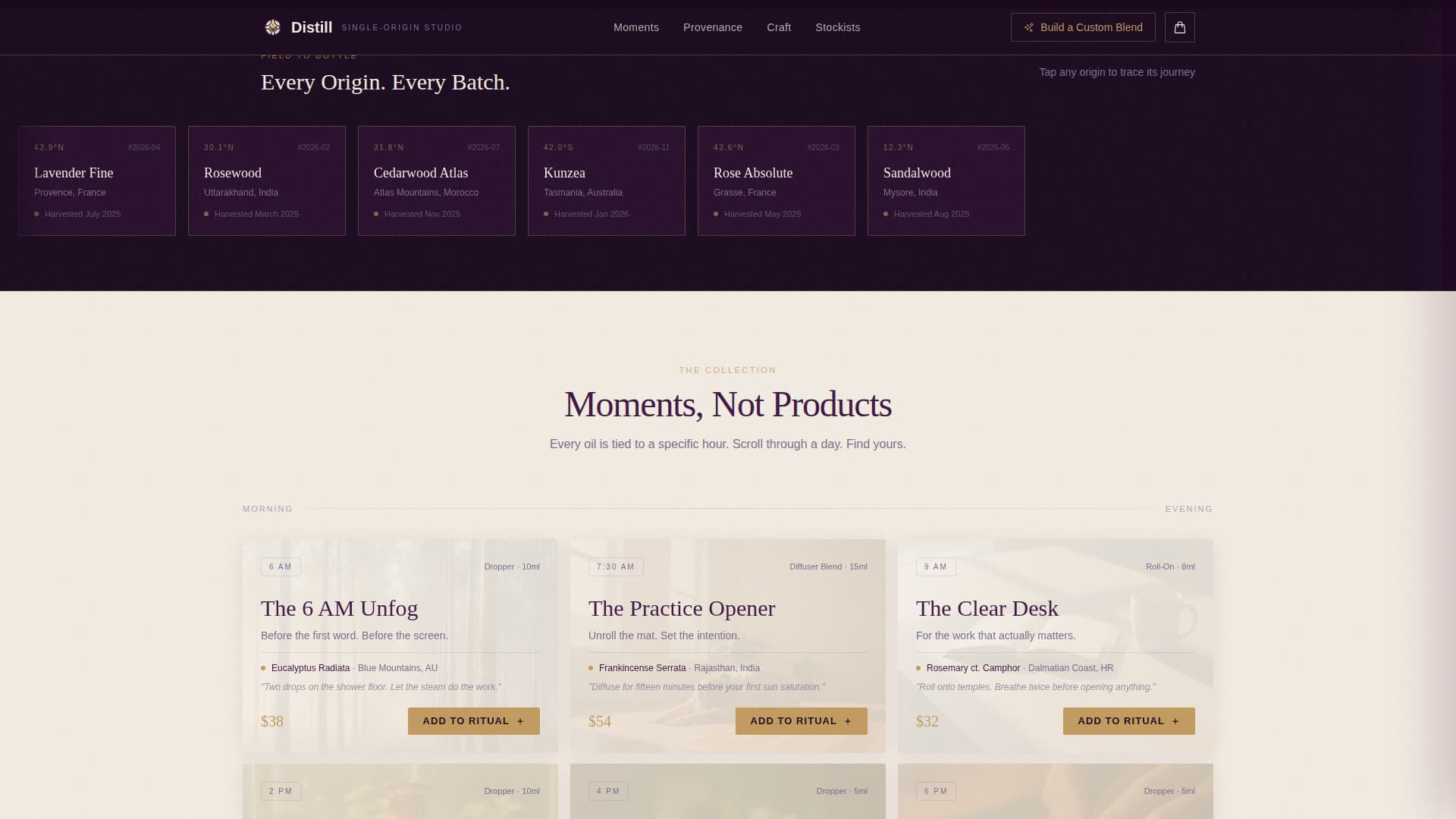 Wellness & Holistic Beauty Professional Website Template