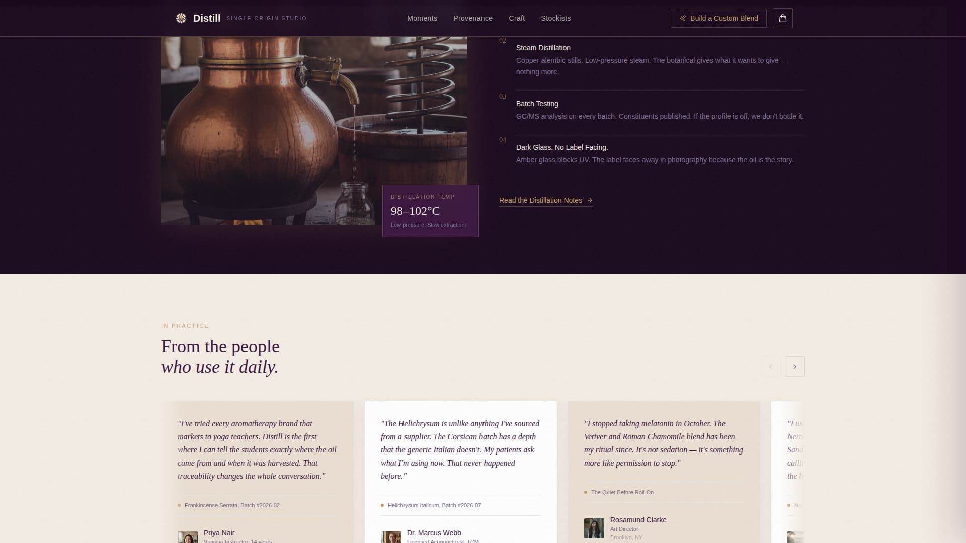 Wellness & Holistic Beauty Professional Website Template