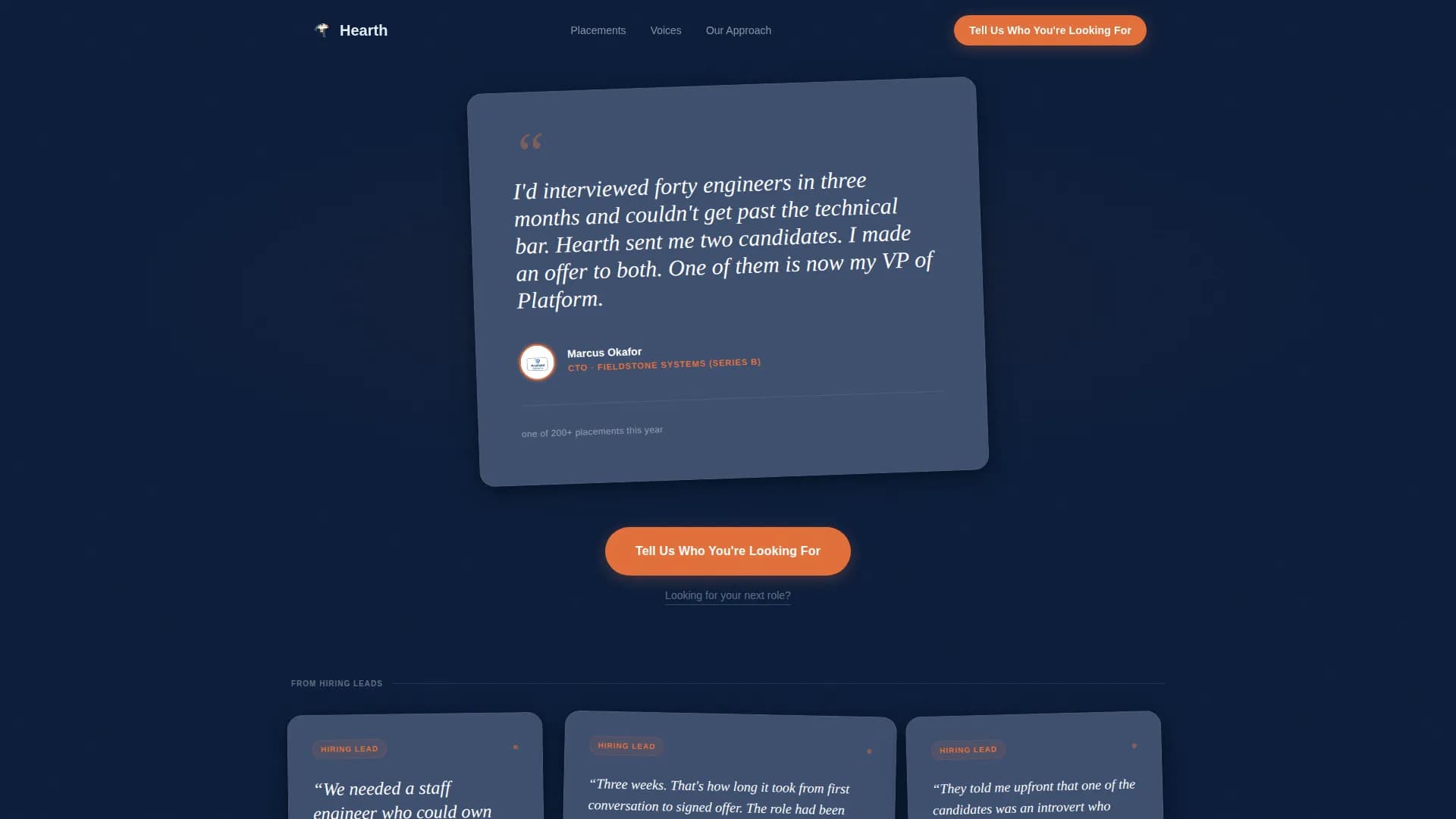 Recruiting & Staffing Agency Reviews & Social Proof Website Template