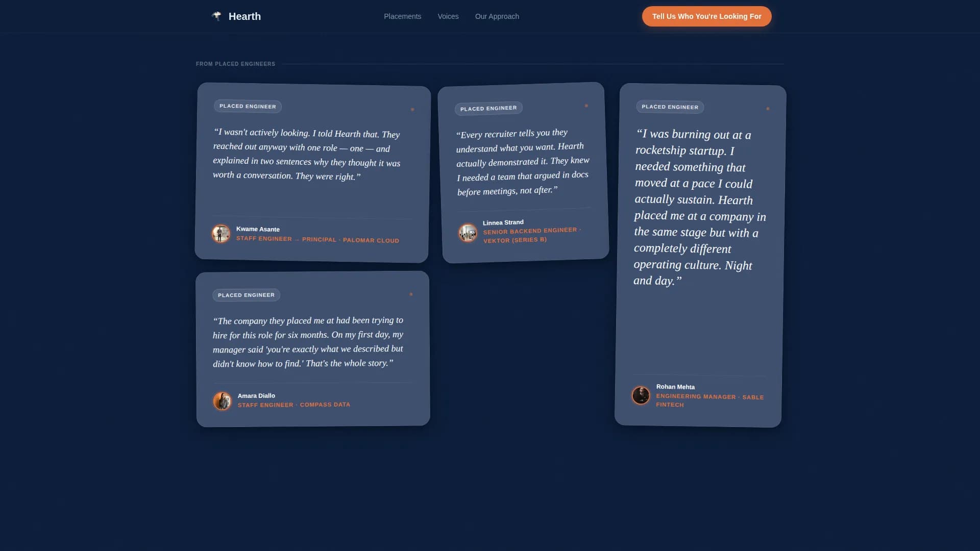 Recruiting & Staffing Agency Reviews & Social Proof Website Template