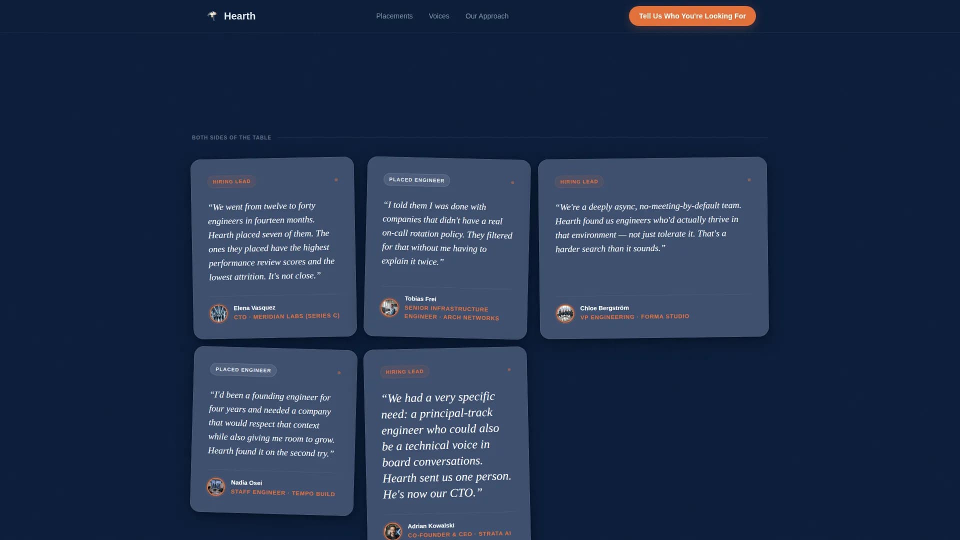 Recruiting & Staffing Agency Reviews & Social Proof Website Template