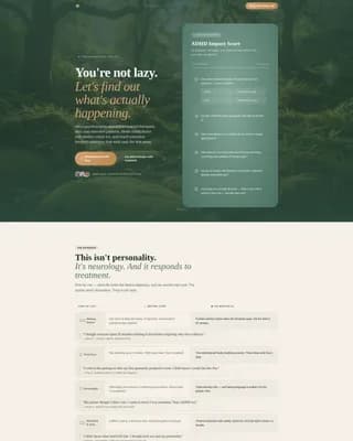 Calibrate - Specialist Clinic Landing page Template