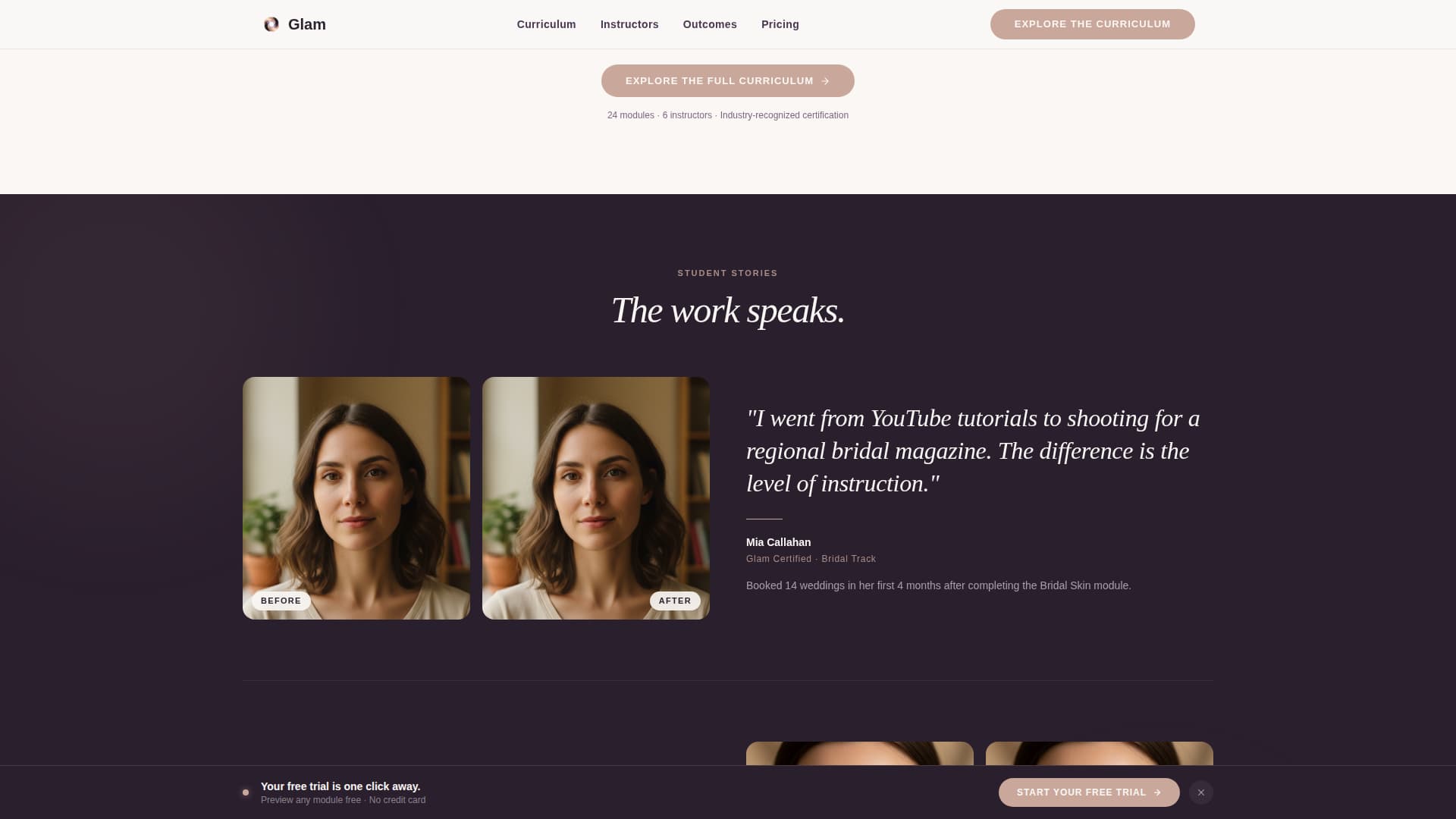 Salon & Spa Software Reviews Website Template