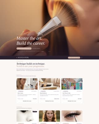 Salon & Spa Software Reviews Website Template