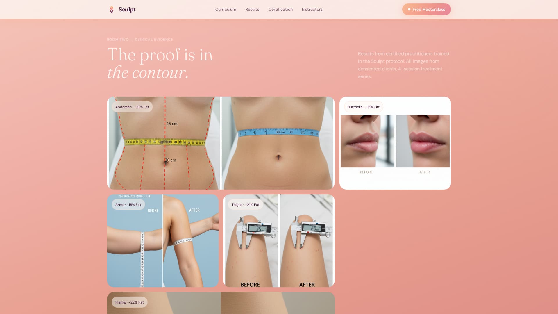 Specialty Beauty Treatments Advanced Professional Website Template
