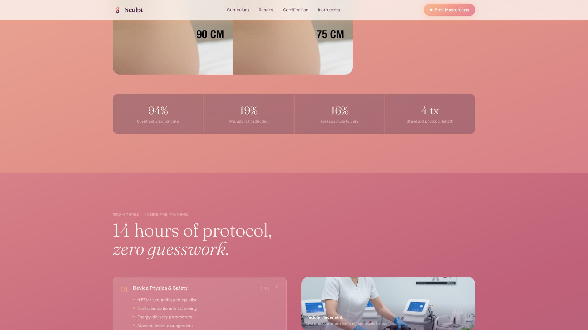 Specialty Beauty Treatments Advanced Professional Website Template