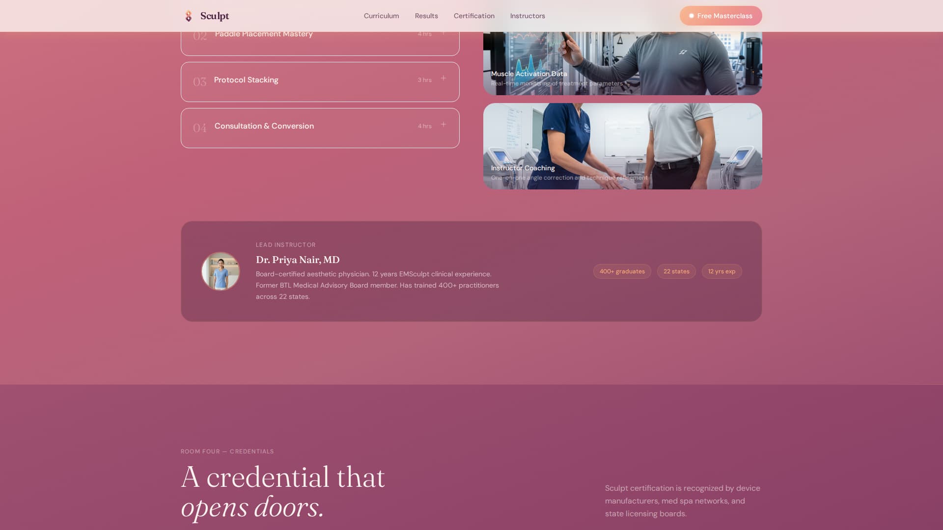 Specialty Beauty Treatments Advanced Professional Website Template