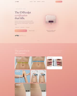 Specialty Beauty Treatments Advanced Professional Website Template