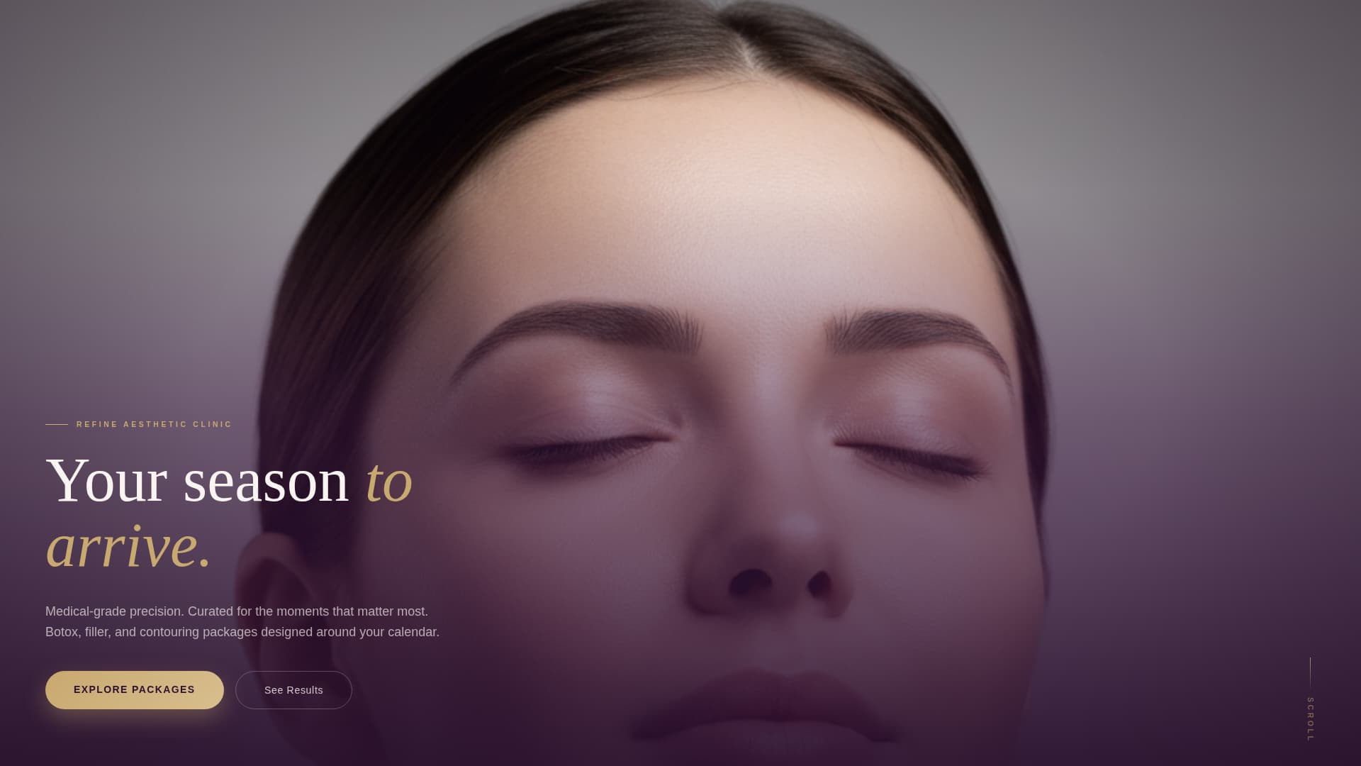 Skincare & Derma Clinic Specialist Booking Website Template