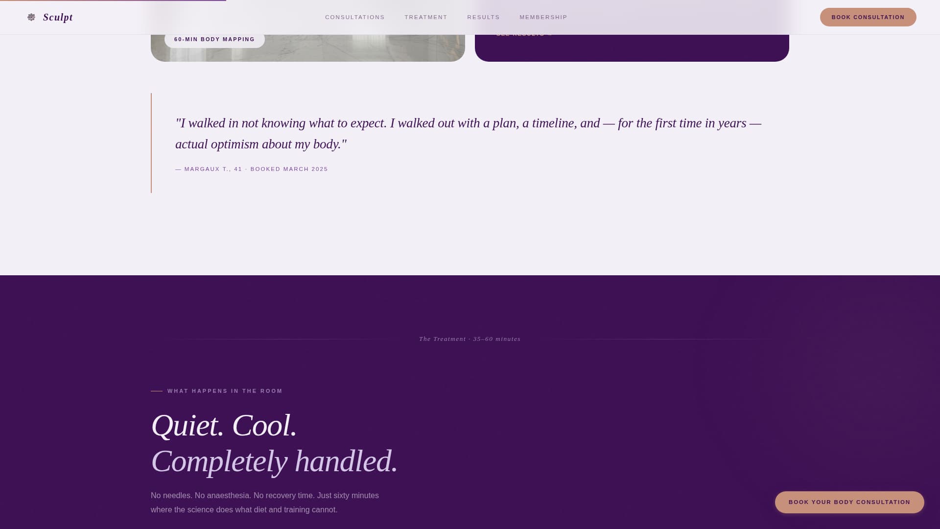 Cosmetic Surgery & Aesthetic Clinic Booking Website Template