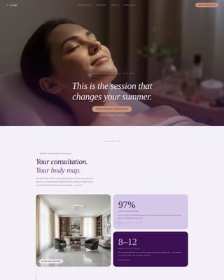 Cosmetic Surgery & Aesthetic Clinic Booking Website Template
