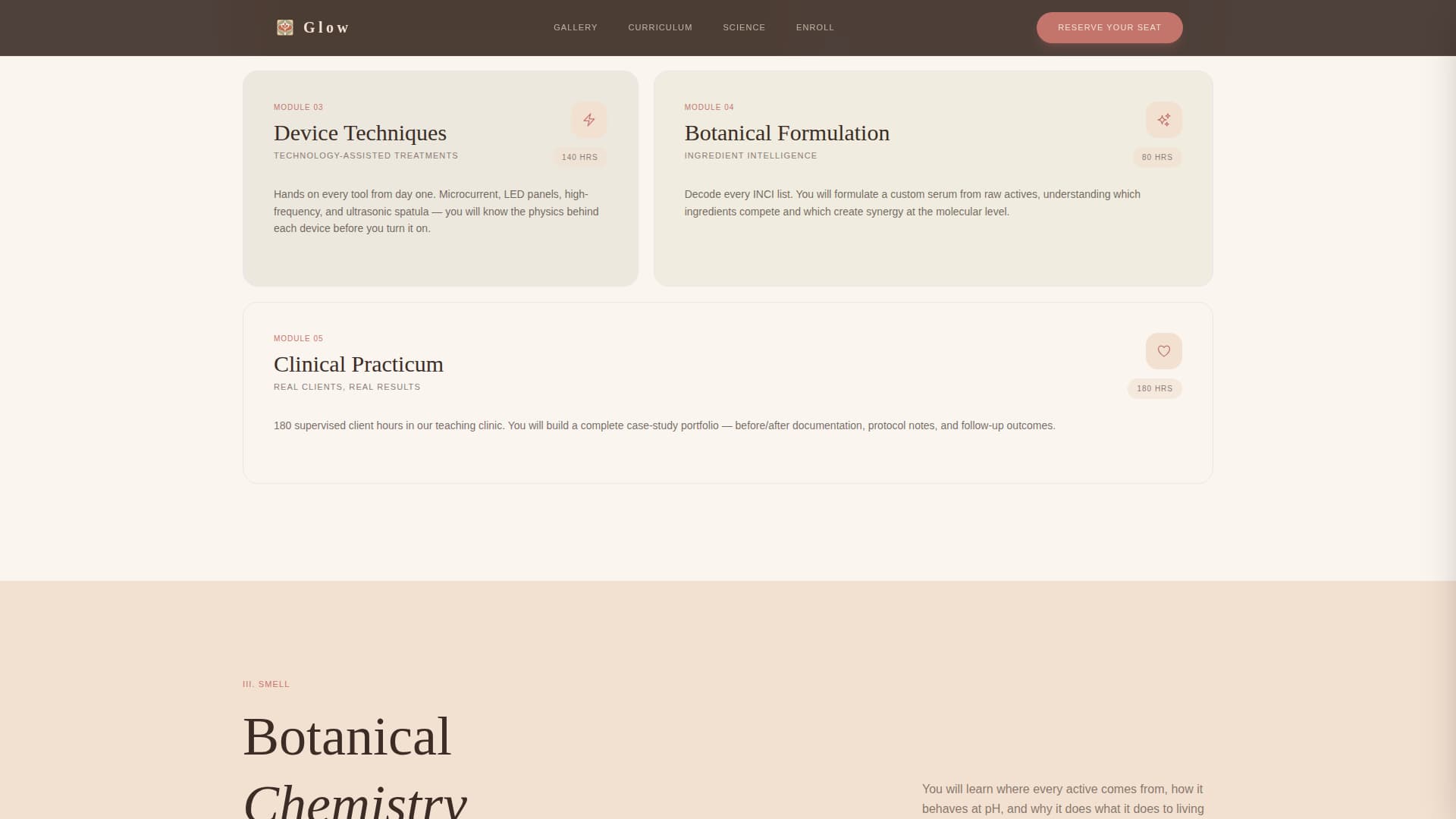 Beauty School & Academy Professional Website Template