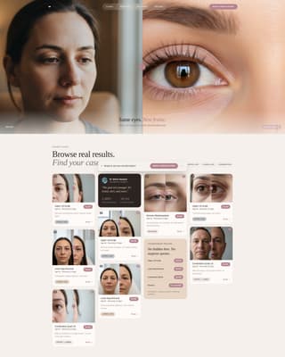 Cosmetic Surgery & Aesthetic Clinic Pricing Website Template