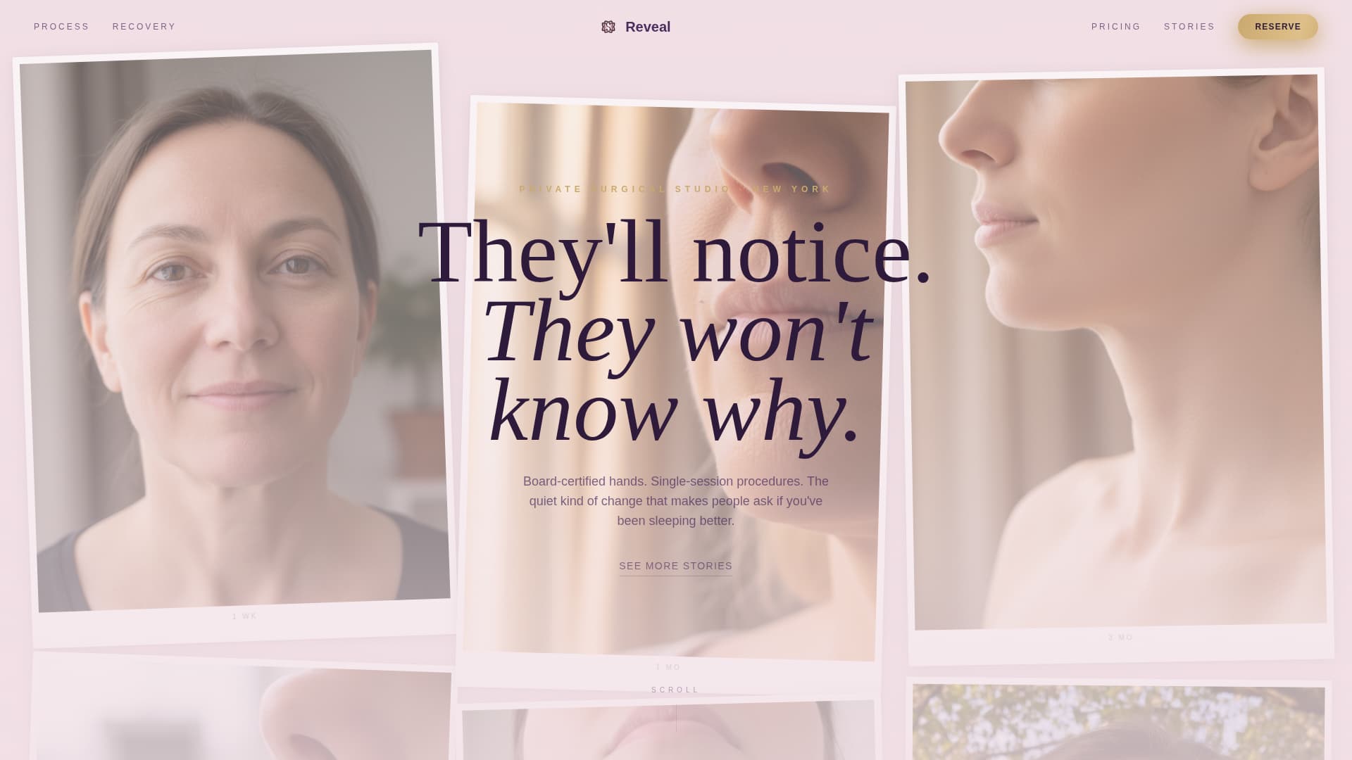 Cosmetic Surgery & Aesthetic Clinic Advanced Booking Website Template