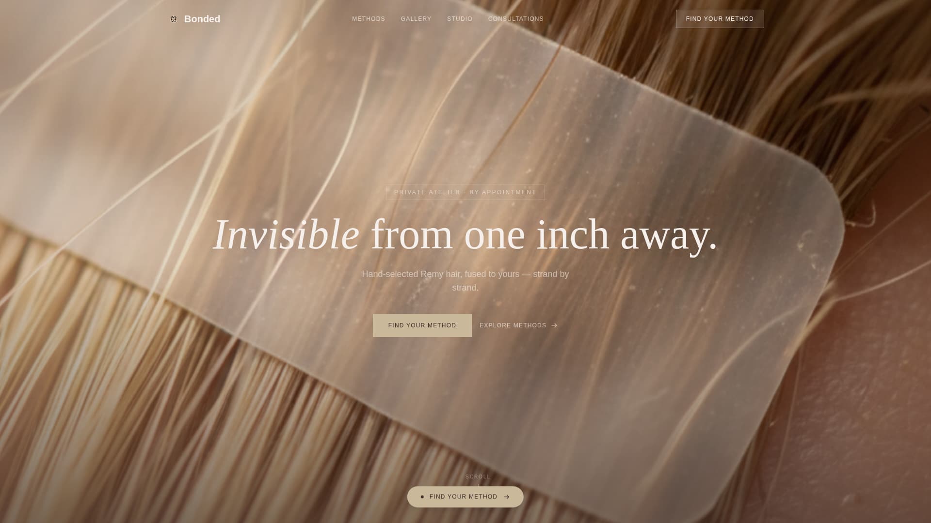 Specialty Beauty Treatments Specialist Professional Website Template
