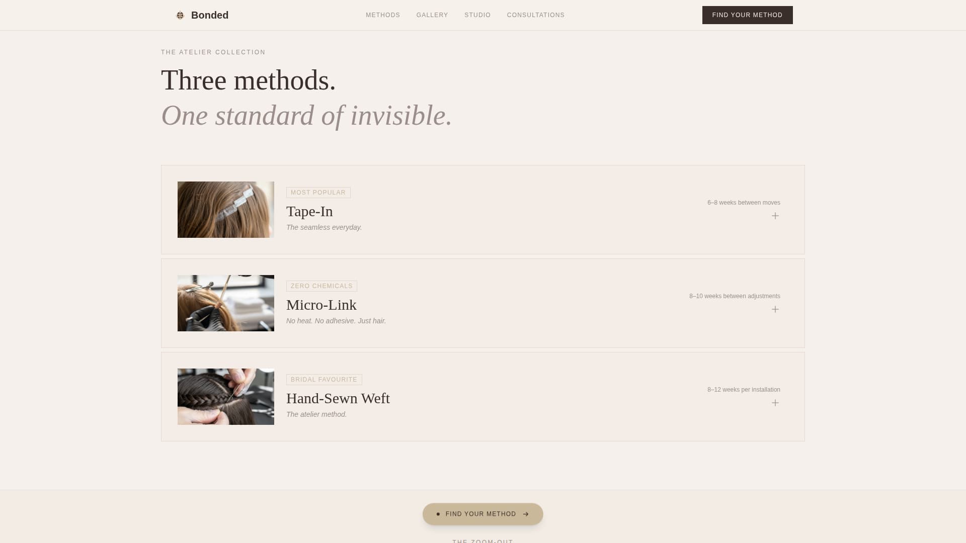 Specialty Beauty Treatments Specialist Professional Website Template