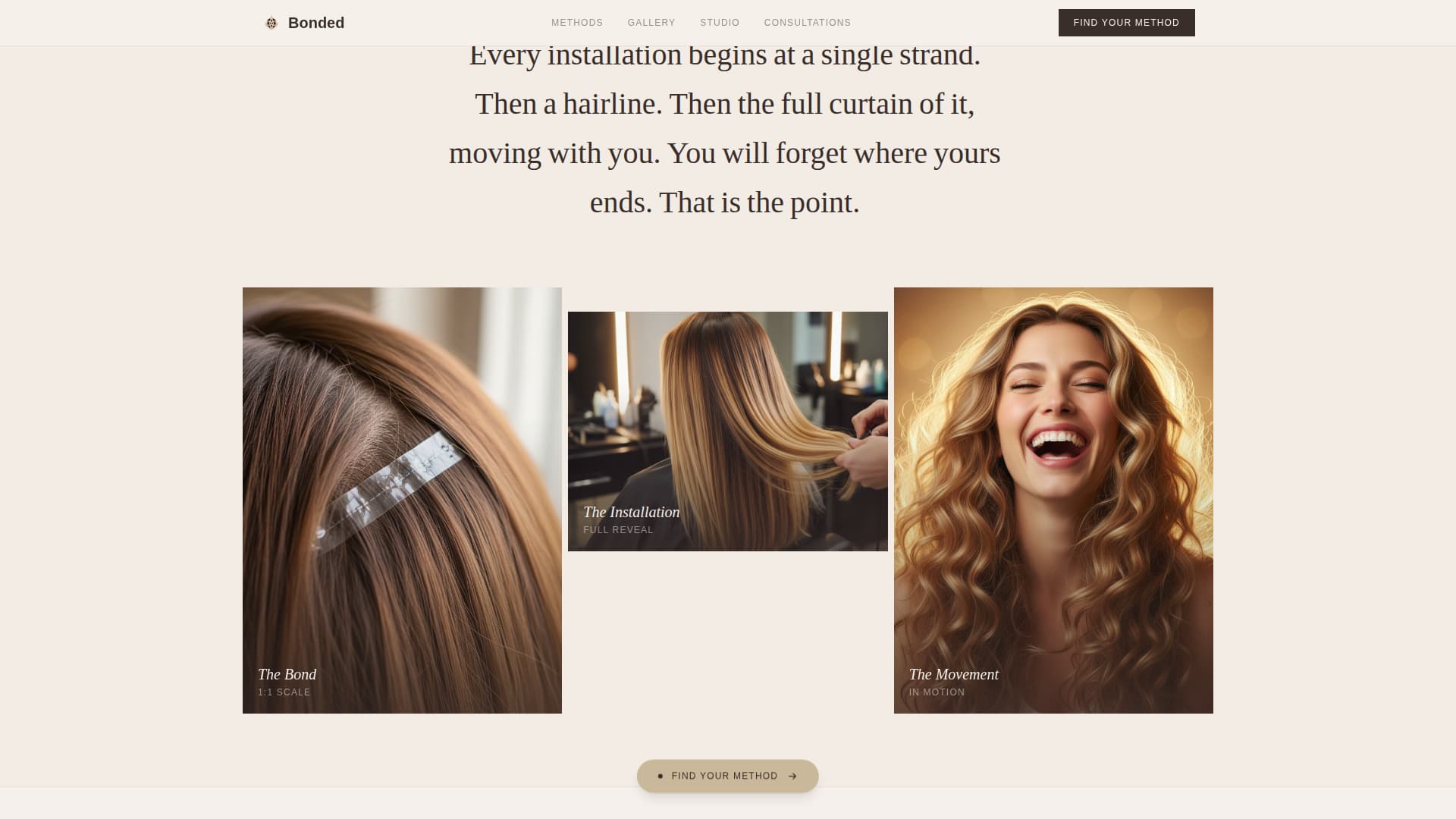 Specialty Beauty Treatments Specialist Professional Website Template