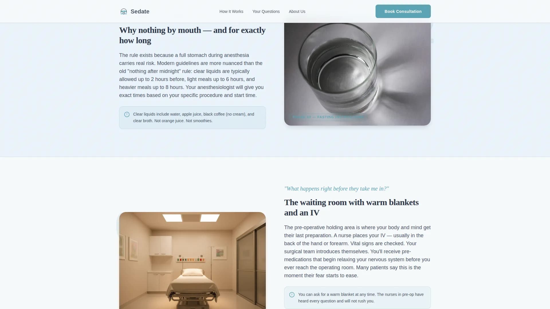 Advanced Anesthesiologist Appointment Booking Website Template