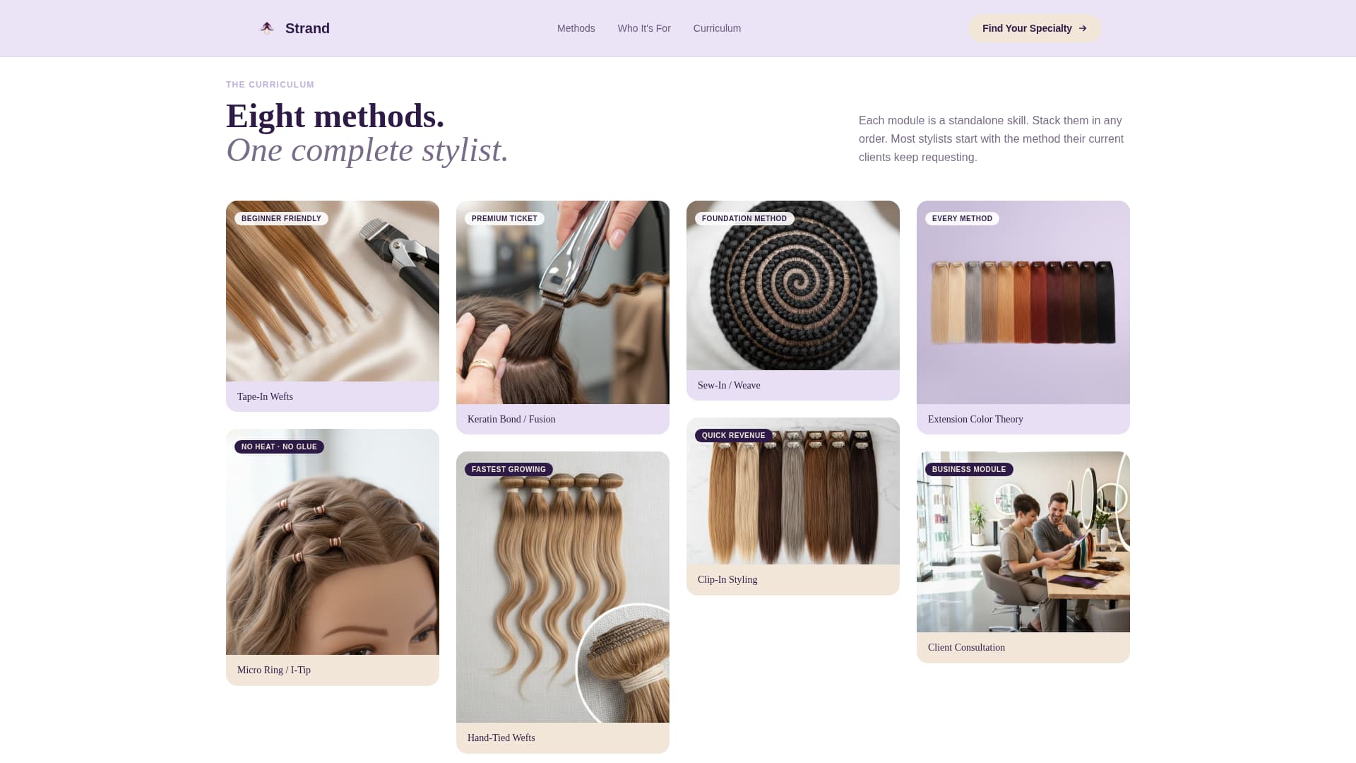 Specialty Beauty Treatments Blog Website Template