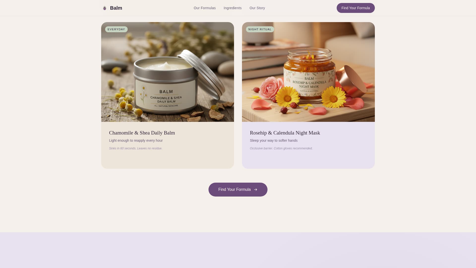 Body Care & Bath Brand Advanced Professional Website Template