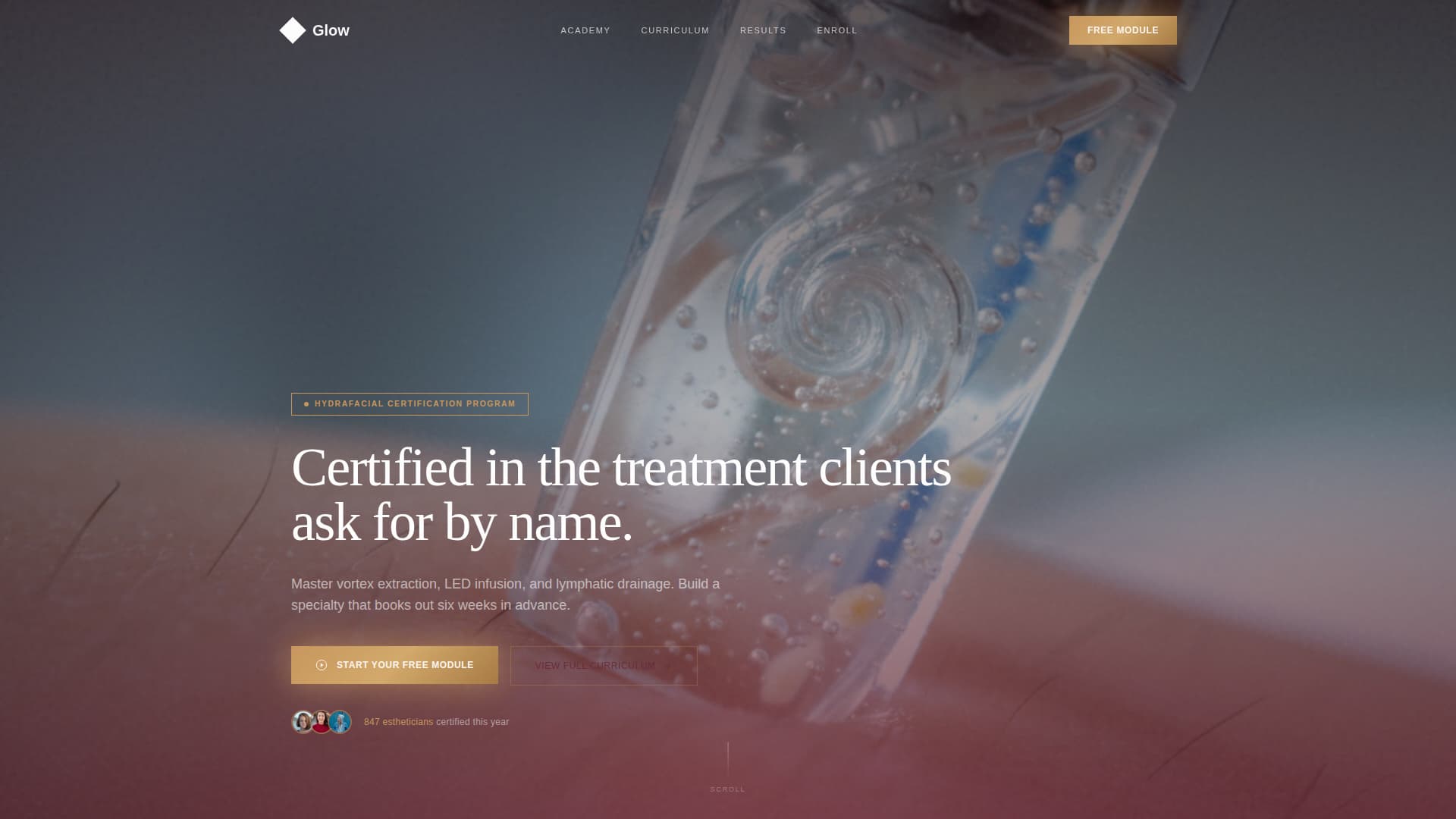 Specialty Beauty Treatments Complete Professional Website Template