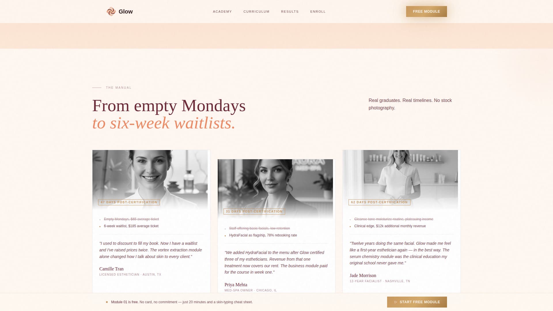 Specialty Beauty Treatments Complete Professional Website Template