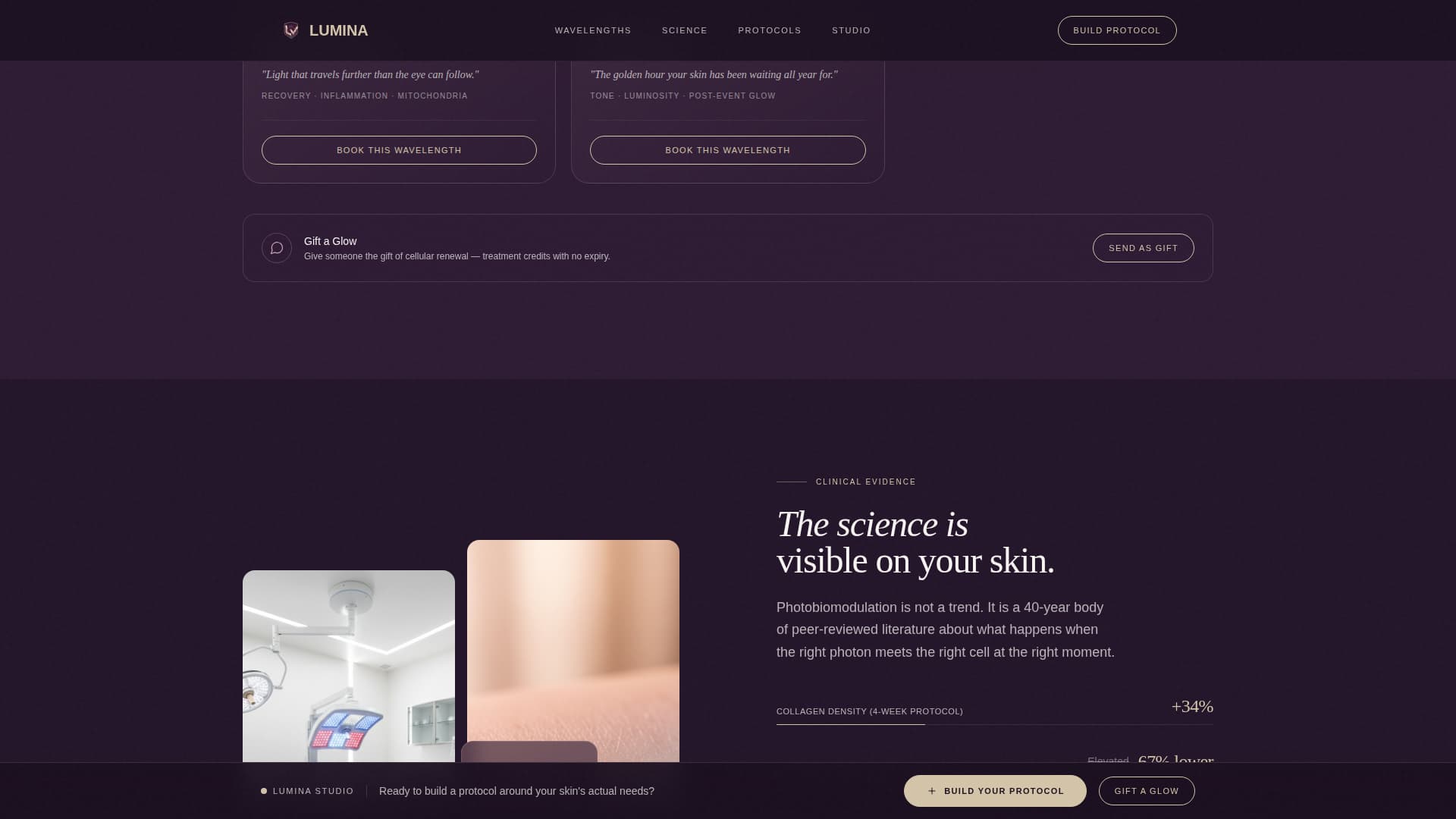 Skincare & Derma Clinic Advanced Booking Website Template